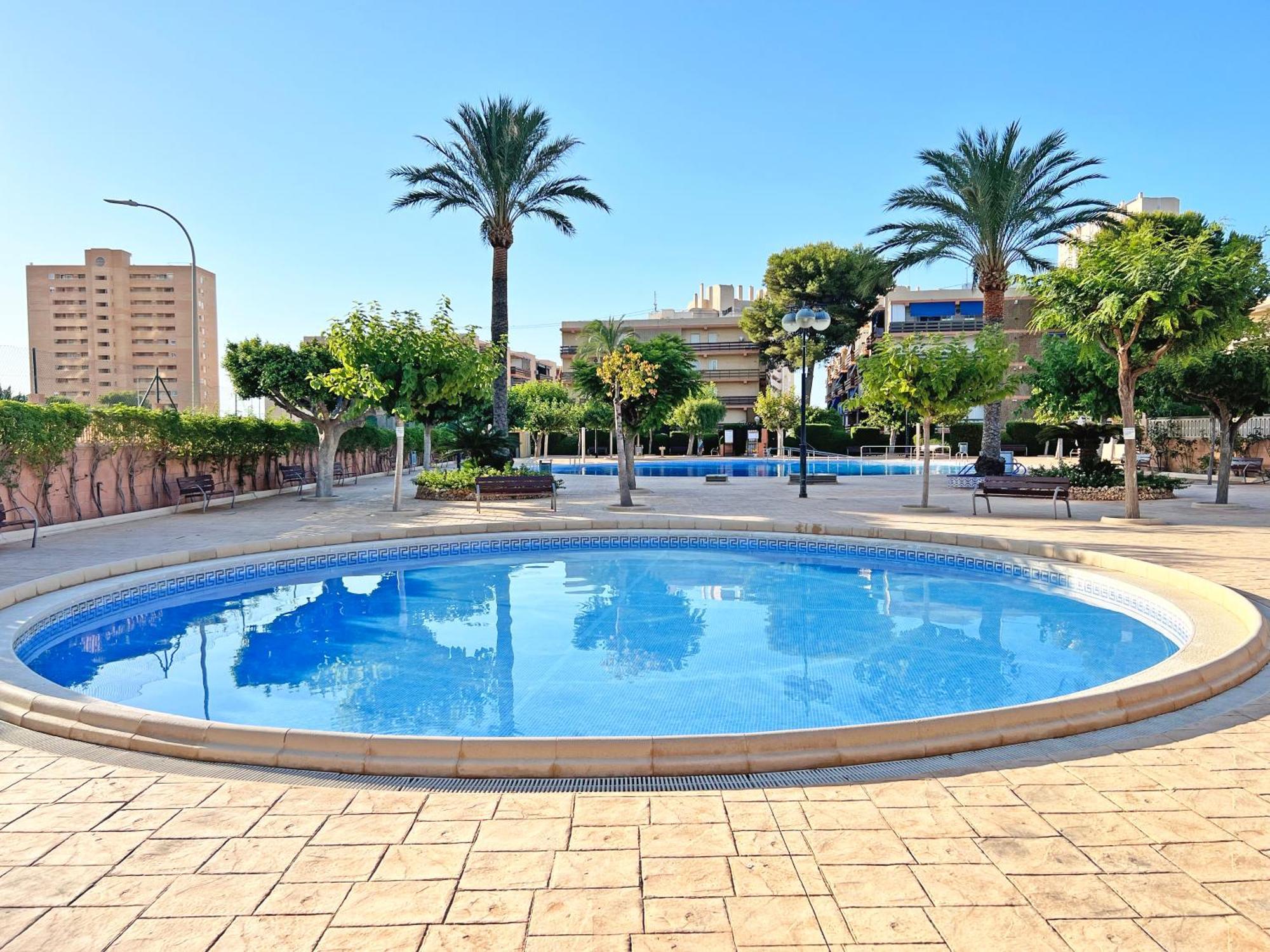 Apartamento Coqueto Con Piscina, Nuevo A 50M Del Mar, Parking Gratis El Campello Exterior foto